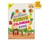 My favourite fruits – Colouring book – Age – 4-6