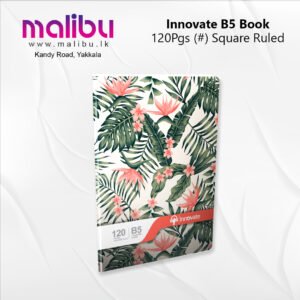 Innovate B5 Book 120Pgs (#) Square Ruled