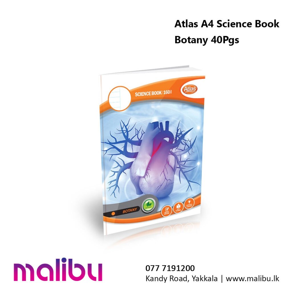 Atlas A4 Science Book Botany 40Pgs – Malibu.lk – Stationery Store