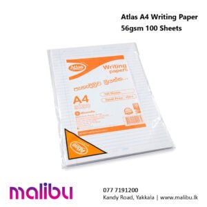 Atlas A4 Writing Paper 56gsm 100 Sheets