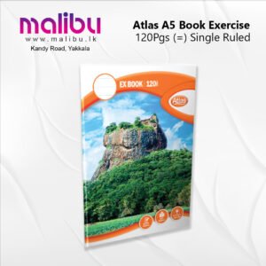 Atlas A5 Book Exercise 120Pgs (=) Single Ruled