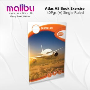 Atlas A5 Book Exercise 40Pgs (=) Single Ruled