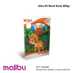 Atlas B5 Blank Book 80Pgs