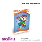 Atlas Book Scrap A4 40Pgs