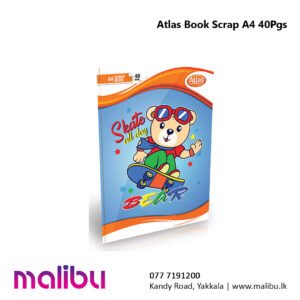 Atlas Book Scrap A4 40Pgs