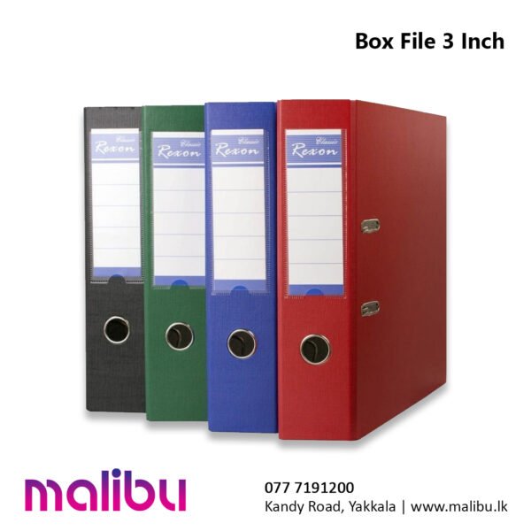 Box File 3 Inch – Malibu.lk – Stationery Store