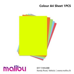 COLOUR A4  SHEET 1PCS