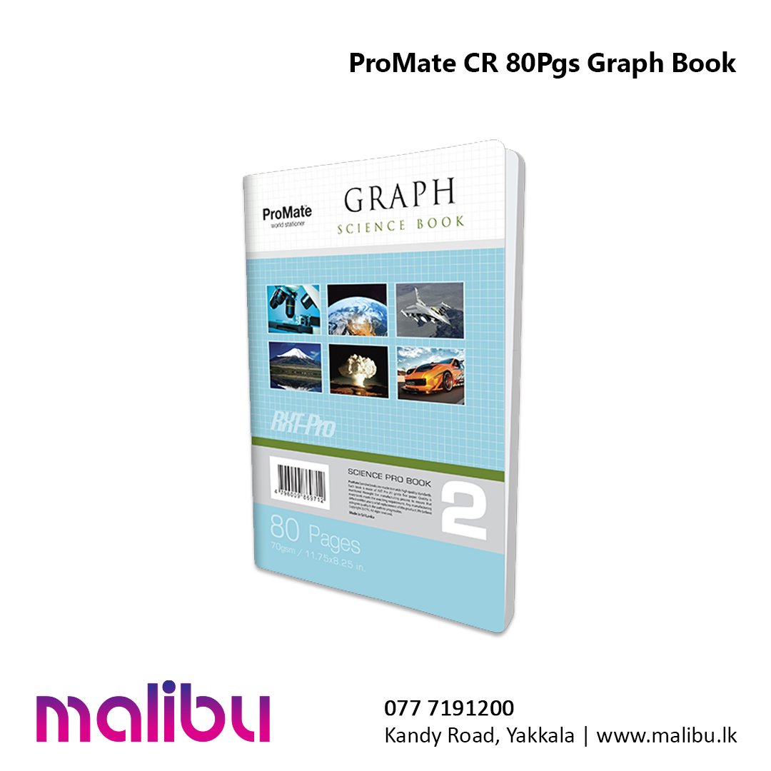ProMate CR 80Pgs Graph Book