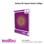 Rathna B5 Square Ruled 120 Pages Book