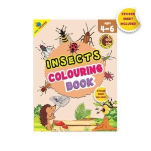 Insects Colouring book – Age – 4-6