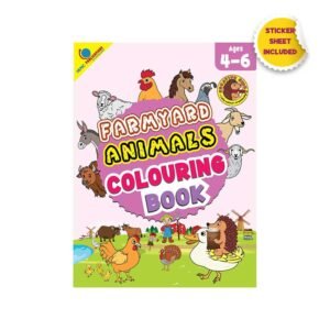 Farmyard Animals – Colouring book – Age – 4-6