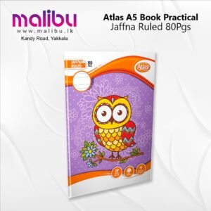 Atlas A5 Book Practical Jaffna Ruled 80Pgs