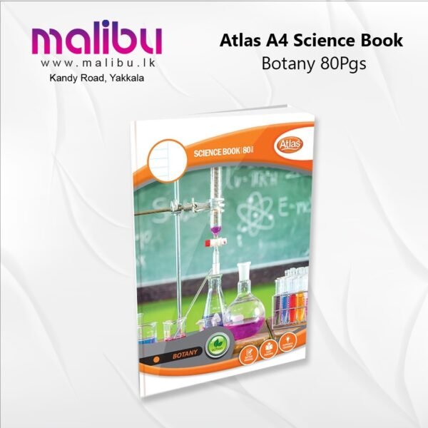 Atlas A4 Science Book Botany 80Pgs – Malibu.lk – Stationery Store