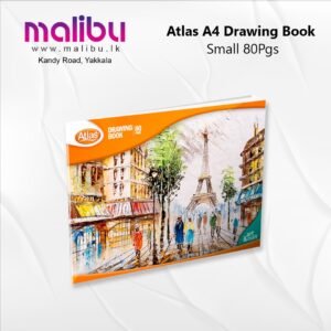 Atlas A4 Drawing Book Small 80Pgs