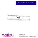 Ruler - Atlas Plastic 6 inch