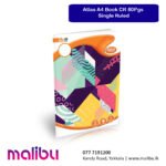 Atlas A4 Book CR 80Pgs Single Ruled