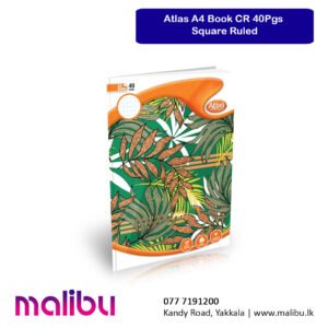 Atlas A4 CR Book Square Ruled 40Pgs