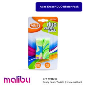 Atlas Eraser DUO Blister Pack