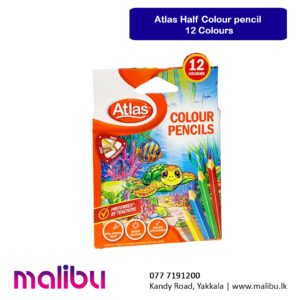 Atlas Half Colour pencil 12 Colours