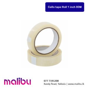 Cello tape Roll 1 inch 80M