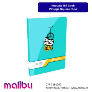 Innovate B5 Book 200pgs Square Rule