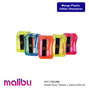 Mango Plastic Glitter Sharpener