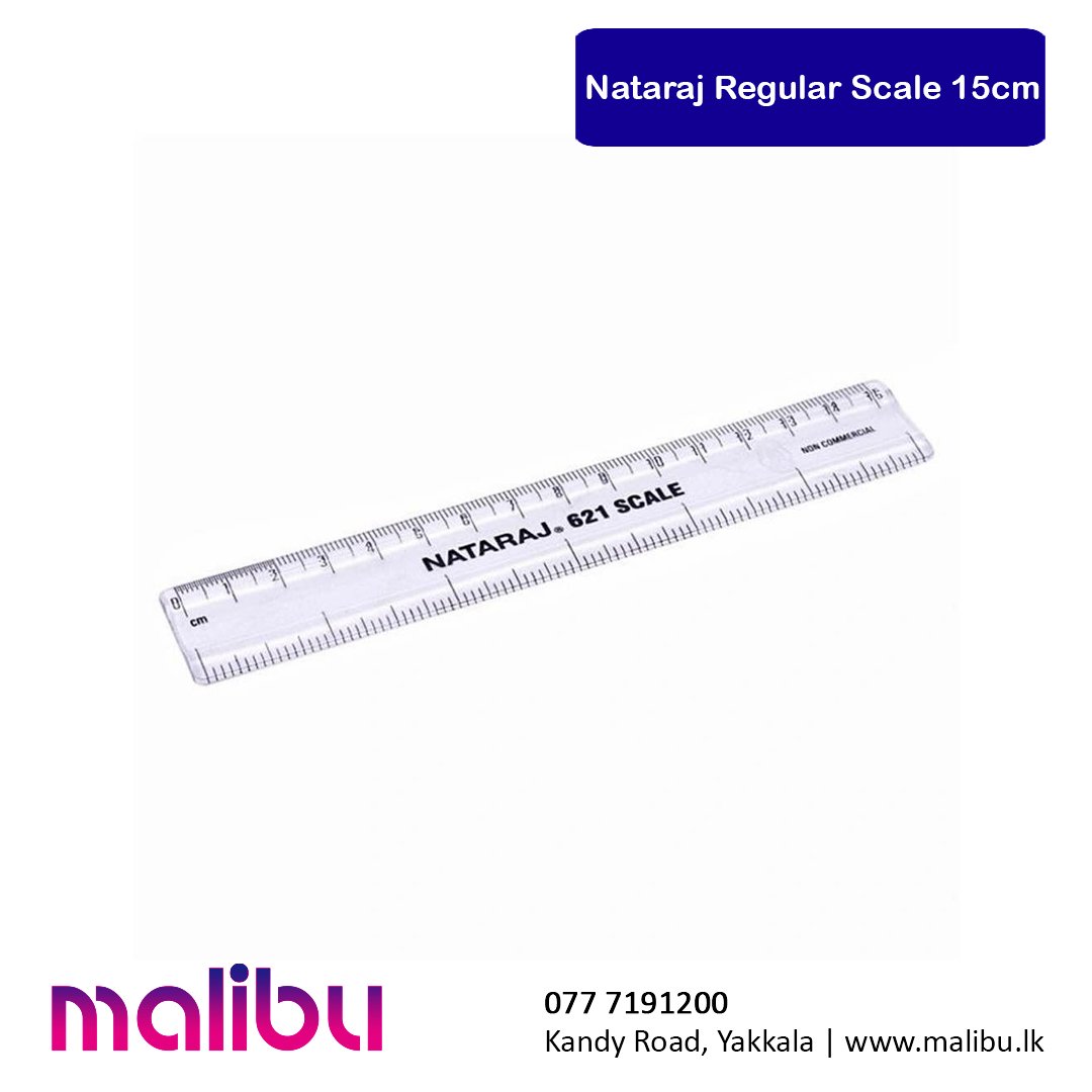 Nataraj Regular Scale 15cm