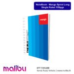 NoteBook - Mango Spiral Long Single Ruled 100pgs