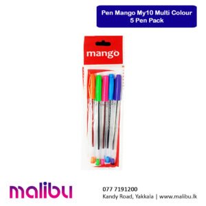 Pen Mango My10 Multi Colour 5 Pen Pack
