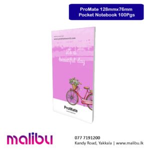 ProMate 128mmx76mm Pocket Notebook 100Pgs