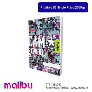 ProMate B5 Single Ruled 200Pgs