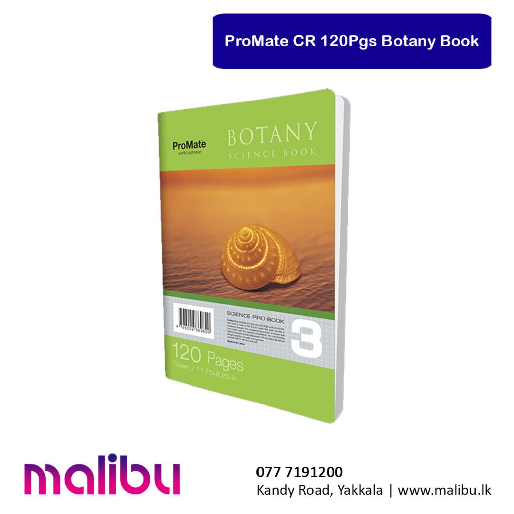 Promate 120 Box ProMate CR 120Pgs Botany Book – Malibu.lk – Stationery Store