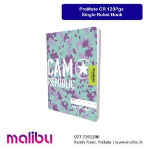 ProMate CR 120Pgs Single Ruled Book