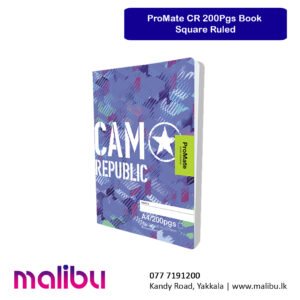 ProMate CR 200Pgs Square Ruled Book