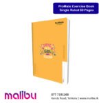 ProMate Exercise Book Single Ruled 80 Pages