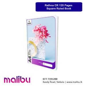 Rathna CR 120 Pages Square Ruled Book