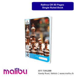 Rathna CR 80 Pages Single Ruled Book