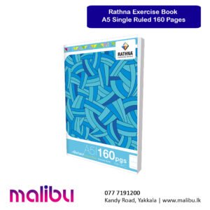 Rathna Exercise Book  A5 Single Ruled 160 Pages