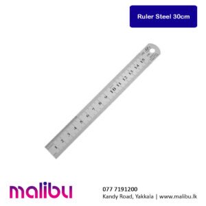 Ruler Steel 30cm