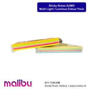 Sticky Notes AZMO Multi Light / Luminus Colour Pack