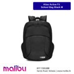 Atlas Active Fit School Bag Black M