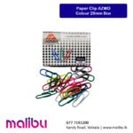 Paper Clip AZMO Colour 28mm Box