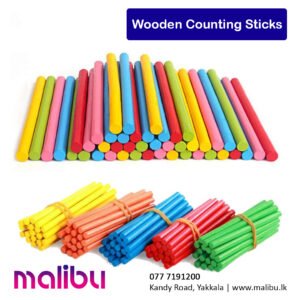 Wooden Stick Colour 50 Pcs - 3 Inch