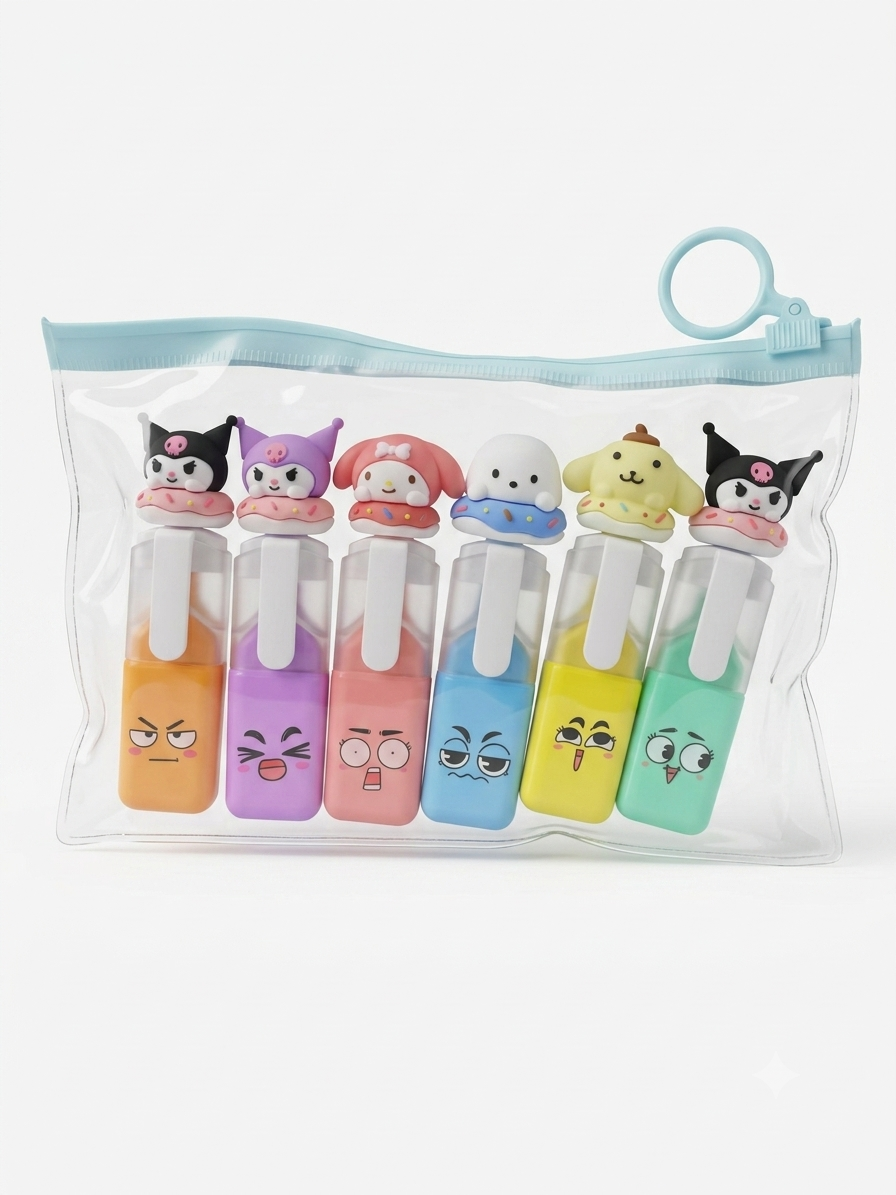 Highlighter Pen - 5 Pack - Image 5